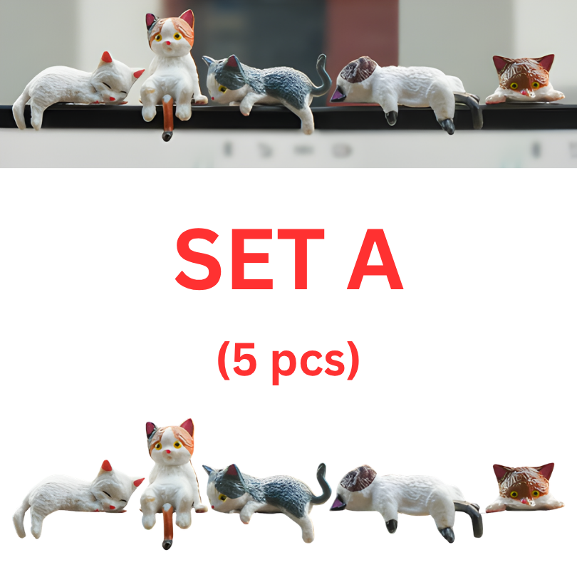 DeskFigurines – Minimalist Cat Figurines for the Office
