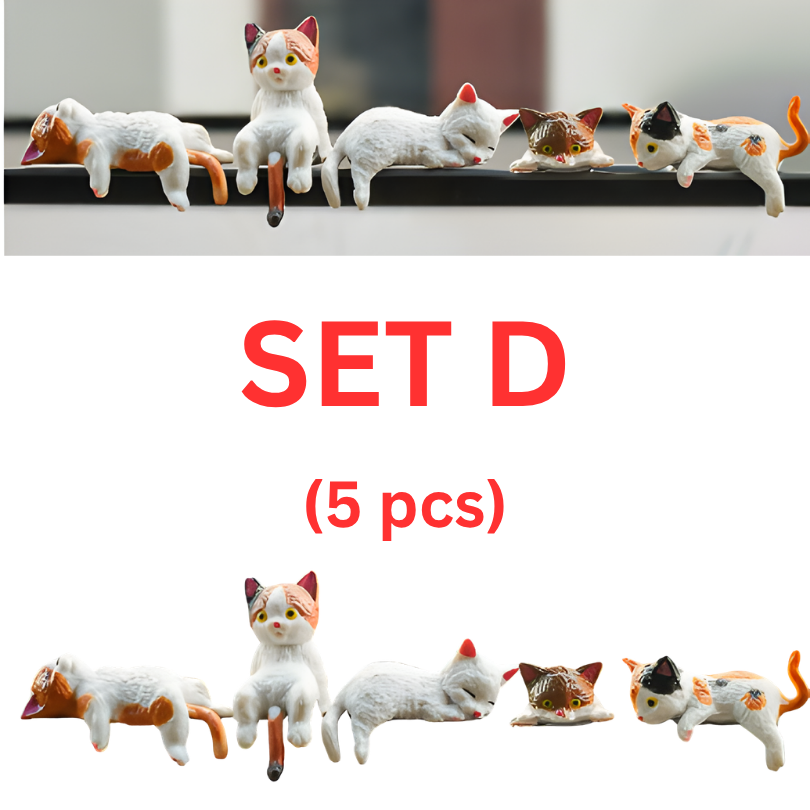 DeskFigurines – Minimalist Cat Figurines for the Office