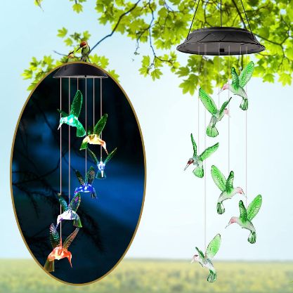 GardenLights – Solar-powered hanging garden lights