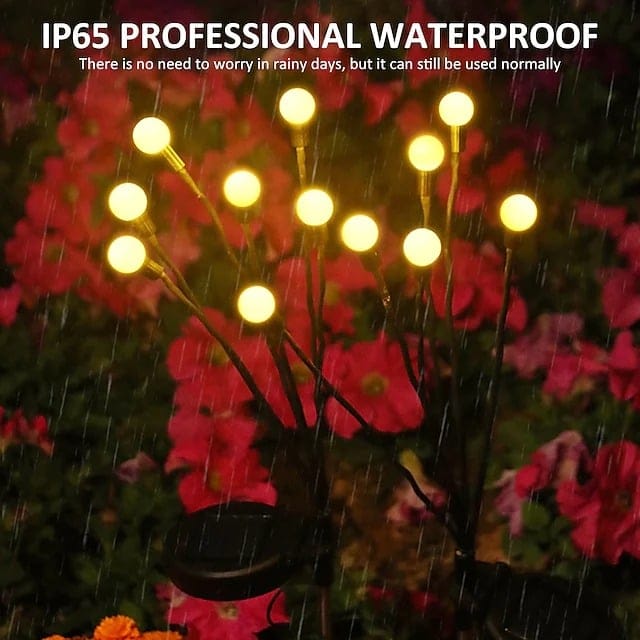 FireFlies – Solar-Powered Firefly Garden Light, Waterproof