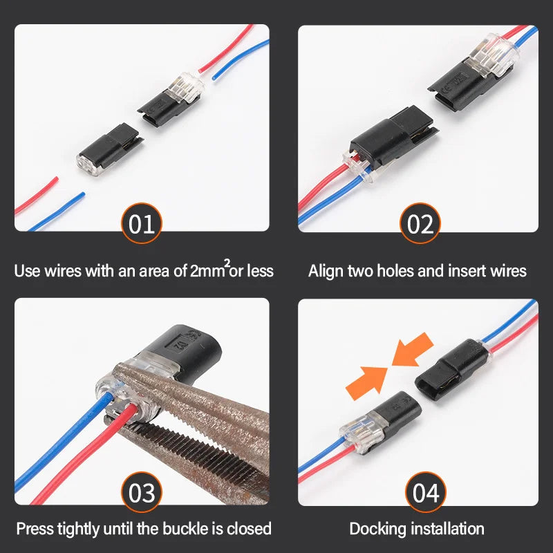 SolderlessConnector – Solderless connectors for wires