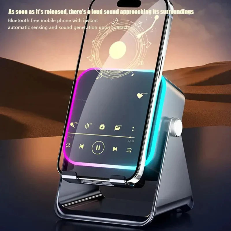 SoundCharge – Wireless charger with speaker and phone stand