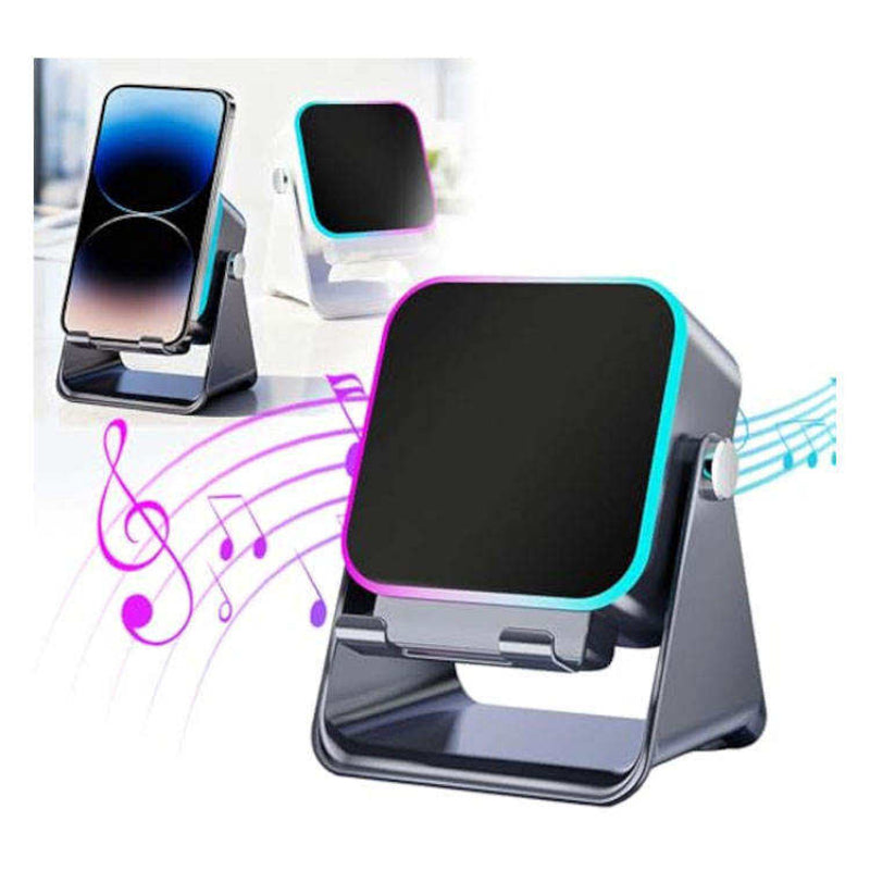 SoundCharge – Wireless charger with speaker and phone stand
