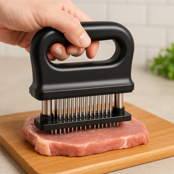 Meat Tenderizer – Meat tenderizer with stainless steel needle blades