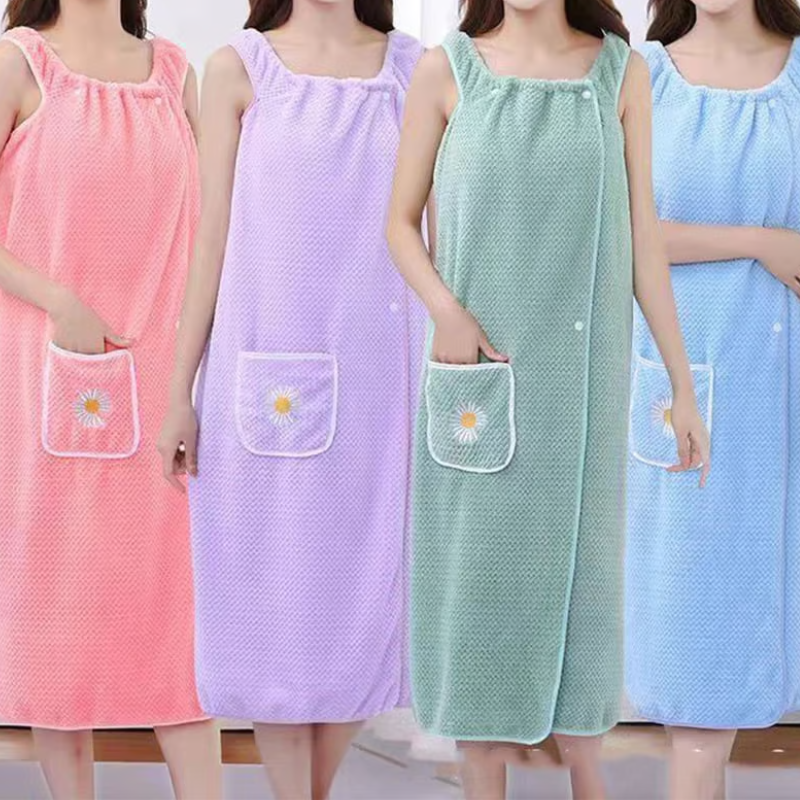 TowelDress Portable Quick-Dry Shower Towel