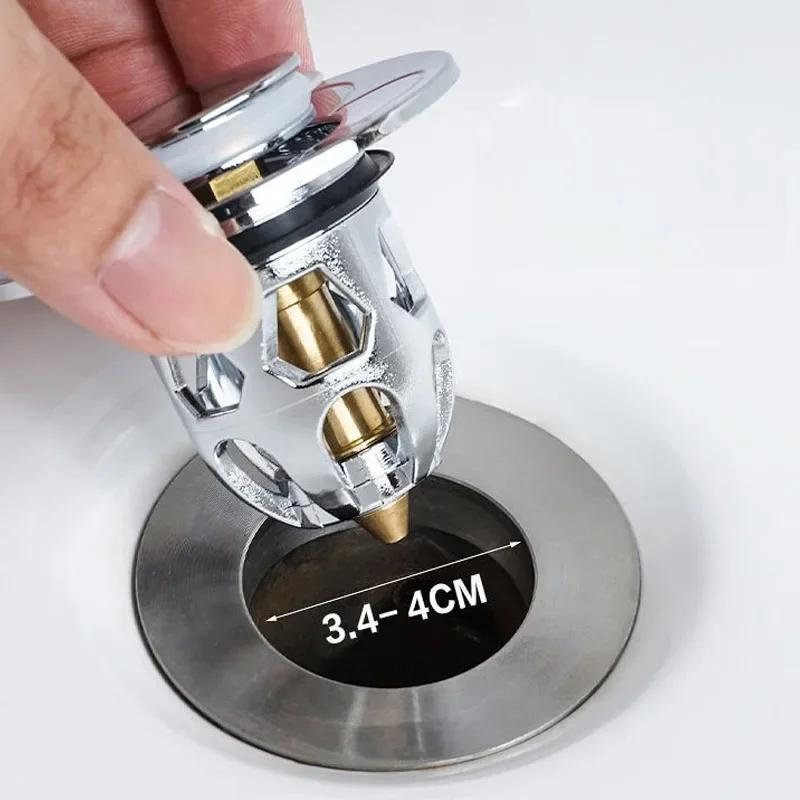 DrainFilter Universal Pop-Up Drain Filter Plug