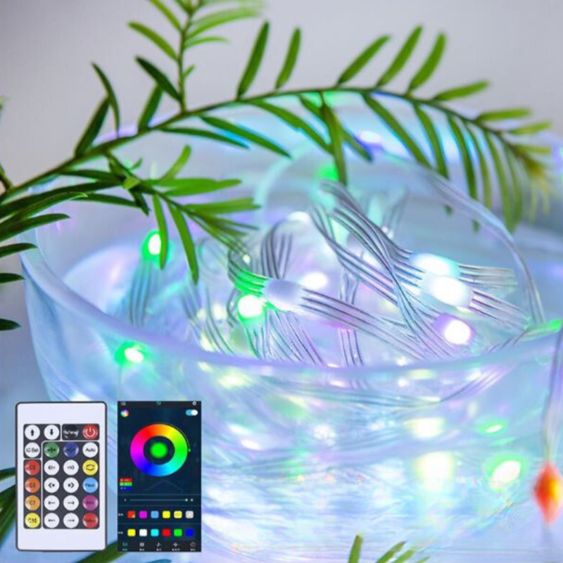 StringLight – Colorful LED fairy lights with remote control and music mode