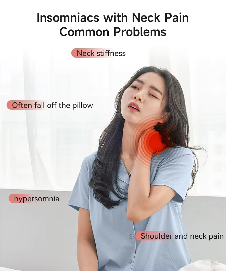 CurvePillow Ergonomic Neck Support Pillow, Breathable