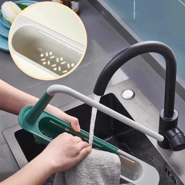 SinkRack Extendable Sink Shelf Organizer