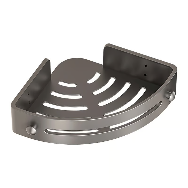 TriangleShelf Punch-Free Corner Shelf for Shower and Bathroom