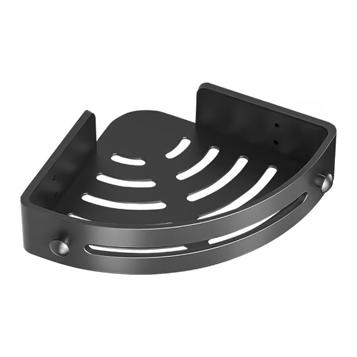 TriangleShelf Punch-Free Corner Shelf for Shower and Bathroom