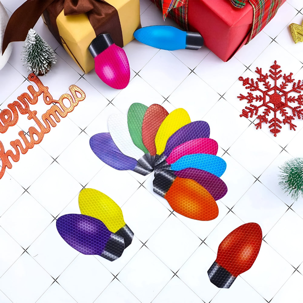 Magnetic Christmas Car Lights – Reflective Outdoor Decoration Set