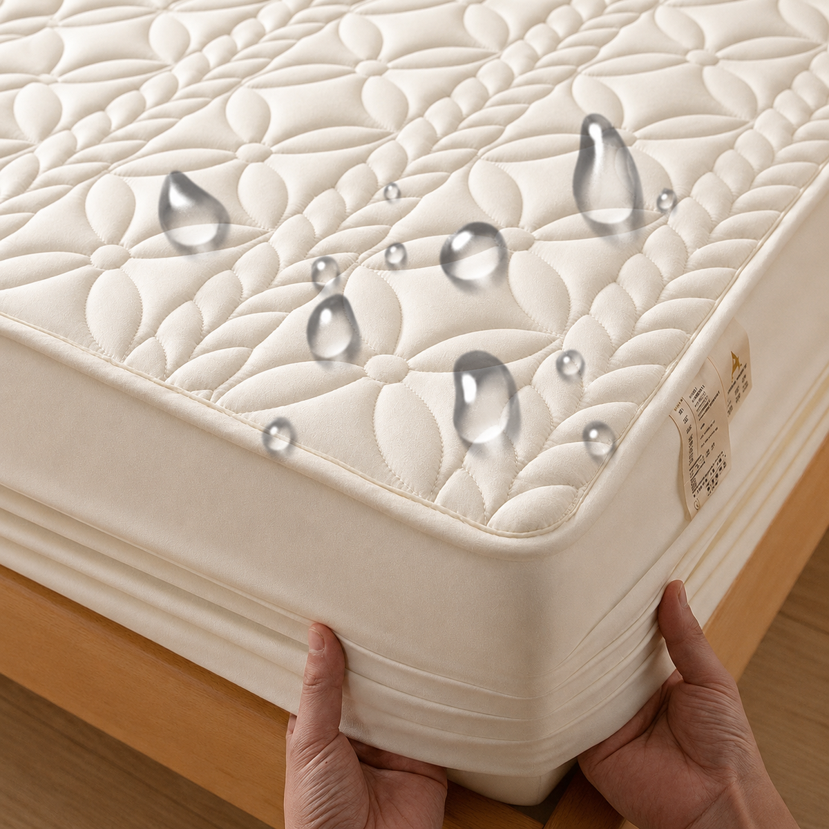 BedCover Waterproof Fitted Sheet, Breathable Mattress Protector