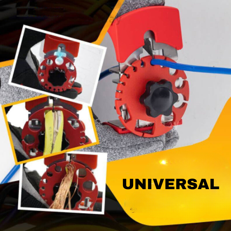WireStripper universal wire stripping pliers, 14-size tool