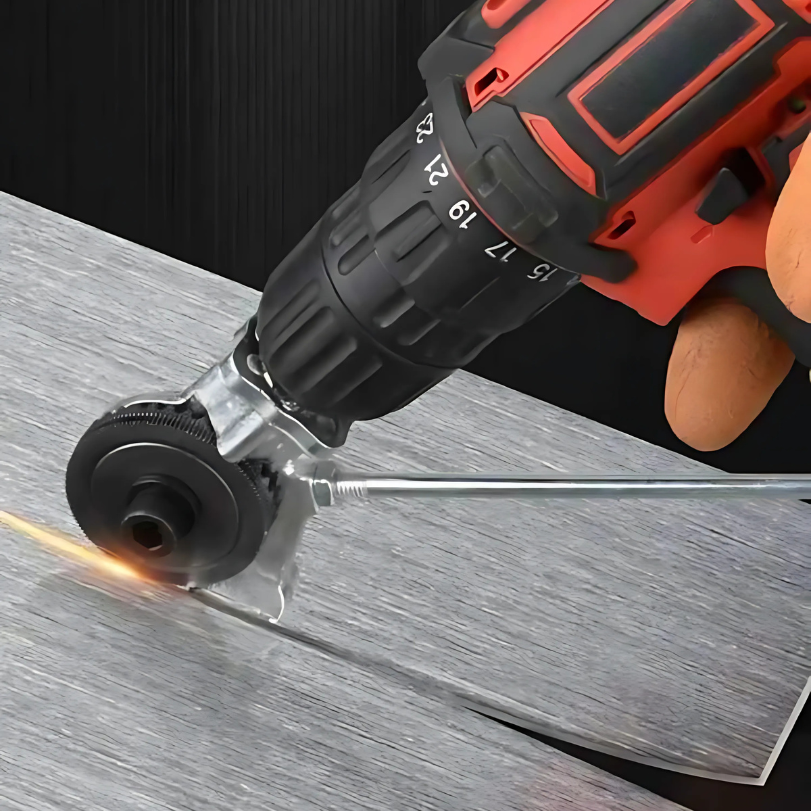 ShearCutter – Electric Sheet Metal Cutter Attachment for Power Drills
