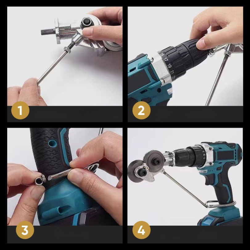 ShearCutter – Electric Sheet Metal Cutter Attachment for Power Drills