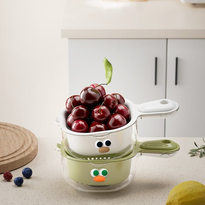 MiniDrain Draining Basket With Handle