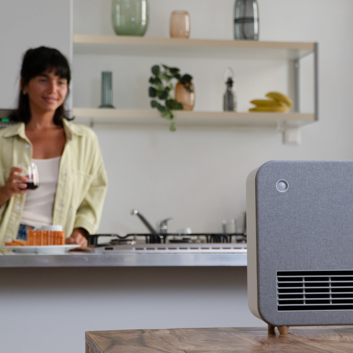 Apus Ceramic Fan Heater with Motion Sensor