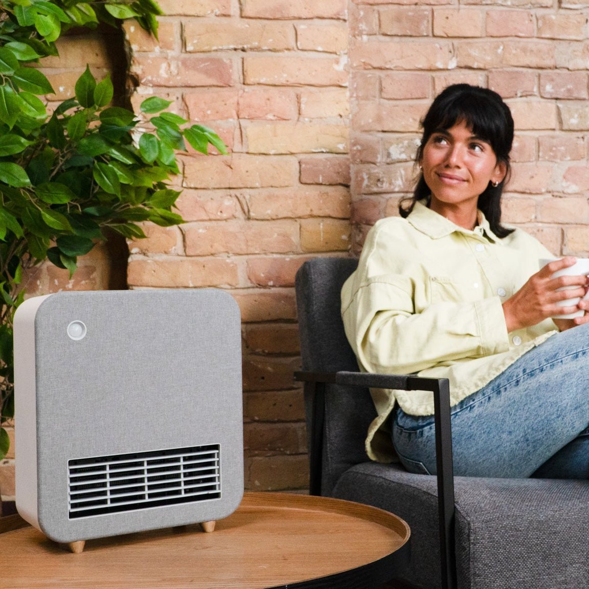 Apus Ceramic Fan Heater with Motion Sensor