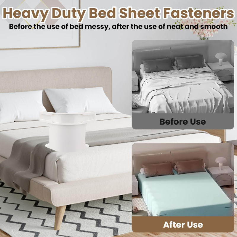 BedsheetHolder – Universal Bed Sheet Fastener