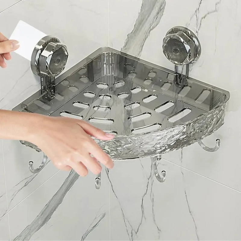 StorageRack Suction Cup Shelf No Drilling Required