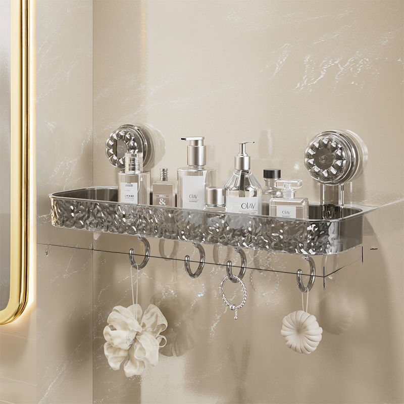 StorageRack Suction Cup Shelf No Drilling Required