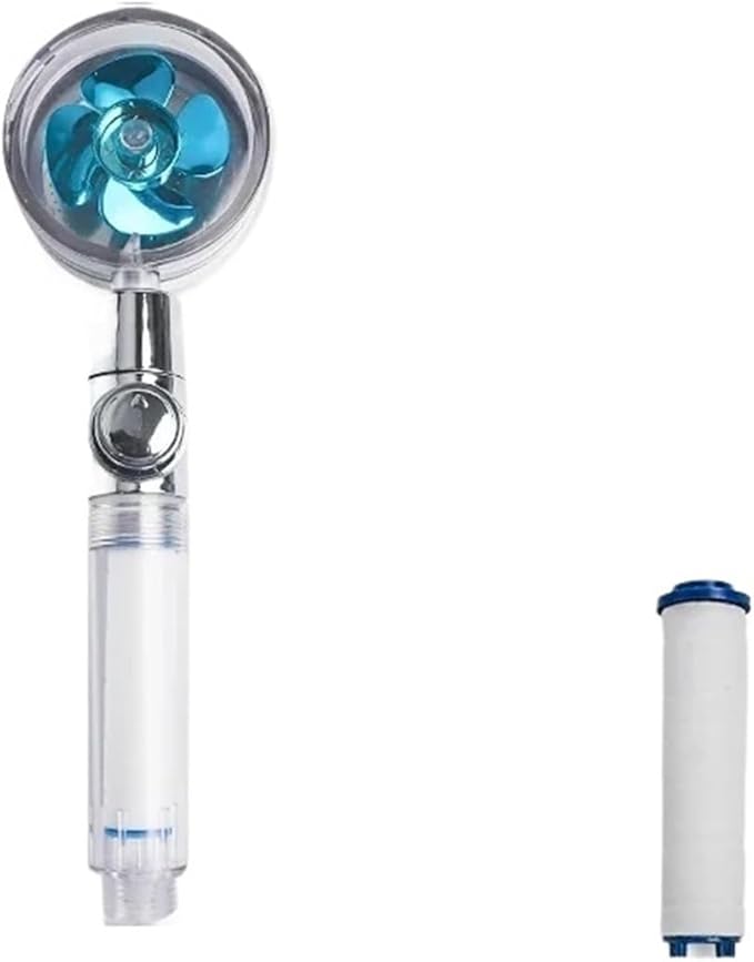 SpinShower 360-Degree Rotating High-Pressure Shower Head