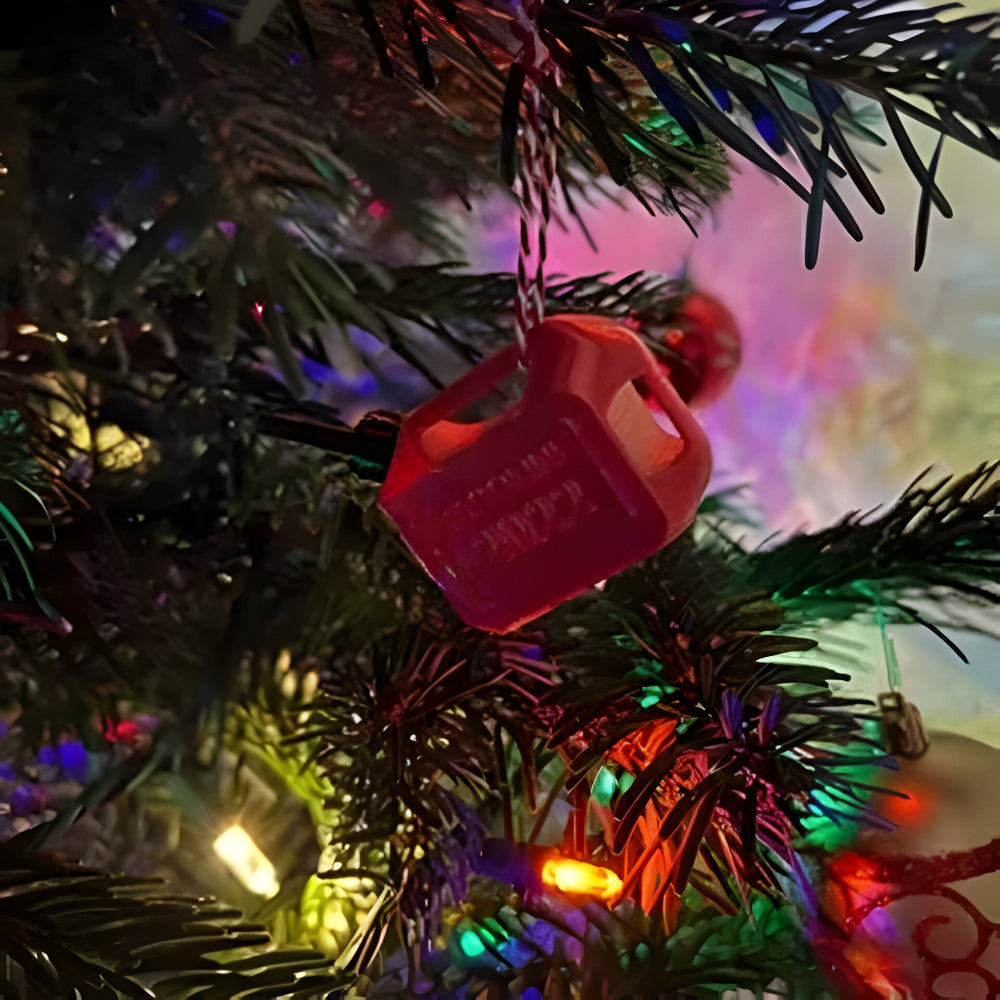 Christmas tree ornament money hideaway – plastic Christmas ornament
