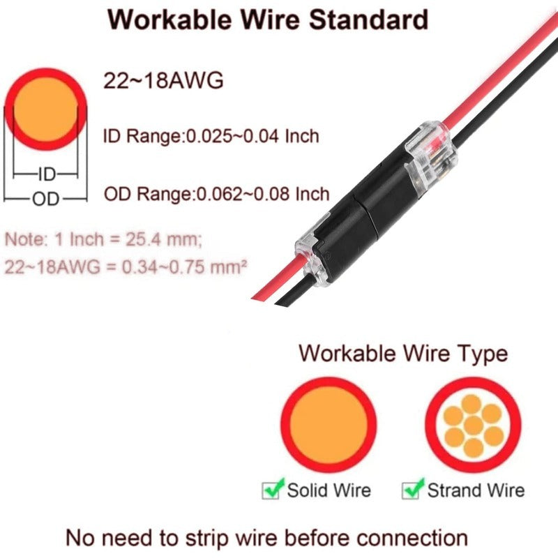 SolderlessConnector – Solderless connectors for wires