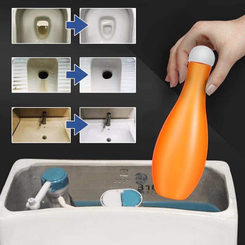 BowlingBubble Blue Gel Toilet Cleaner