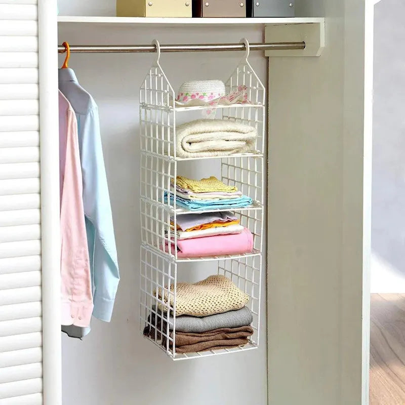 HangingOrganizer – Multi-layer hanging closet organizer