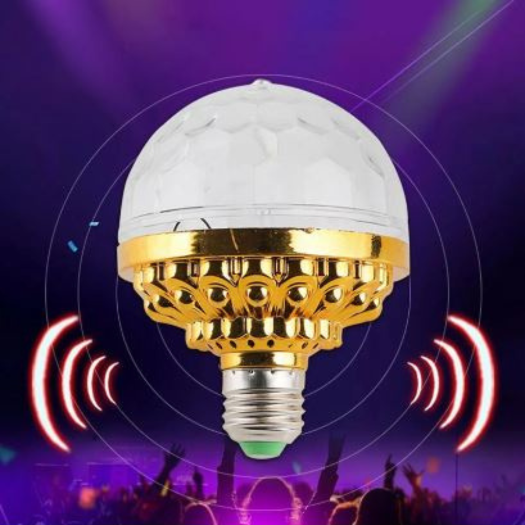 LED Disco Ball – Rotating Party Light, Set of 2