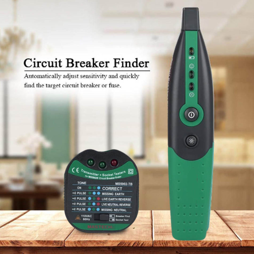 FuseFinder Fuse Tester with Socket Check and Flashlight