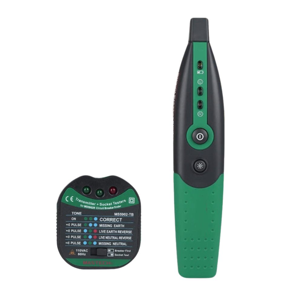 FuseFinder Fuse Tester with Socket Check and Flashlight