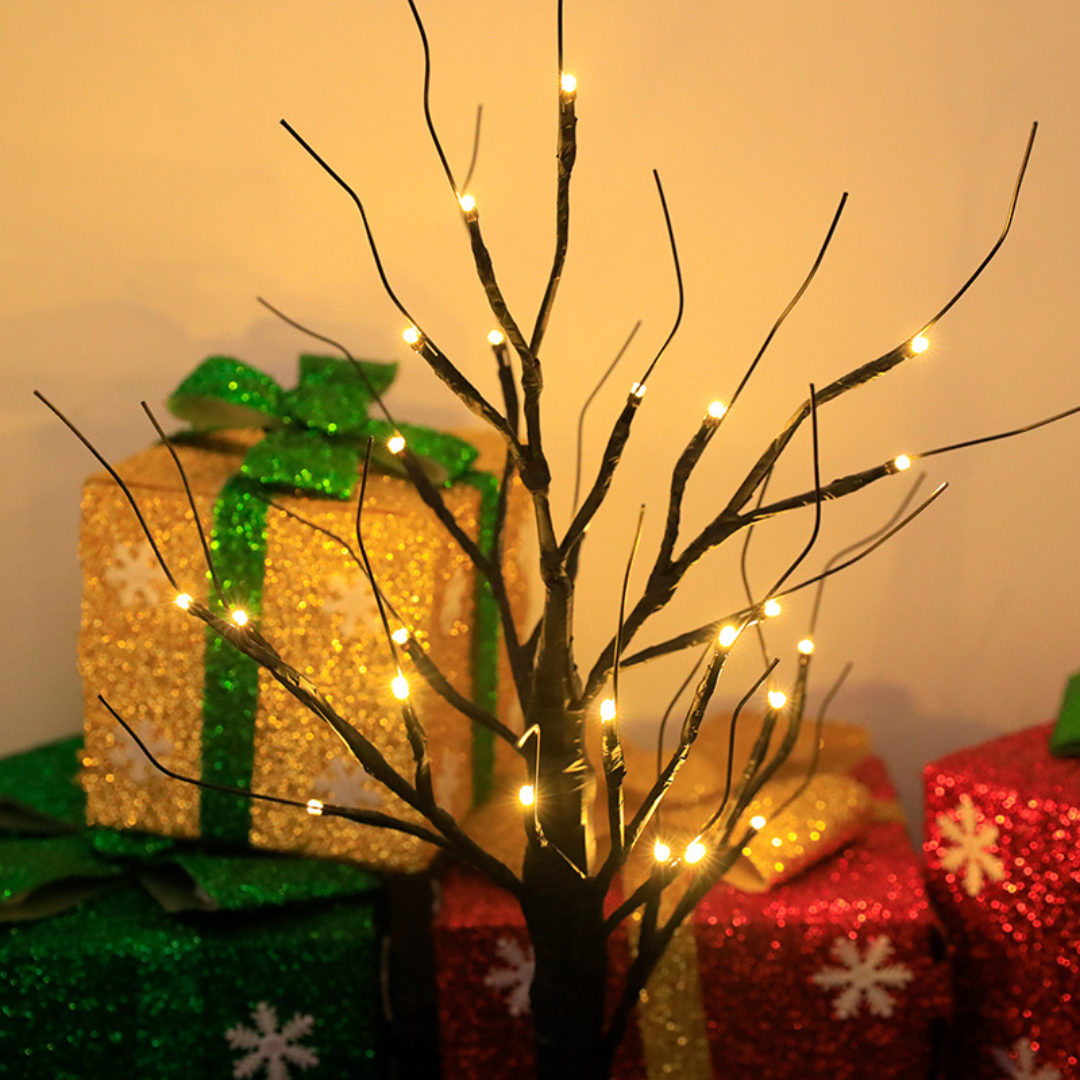LED Light Tree Decoration – Christmas Lighting with Timer