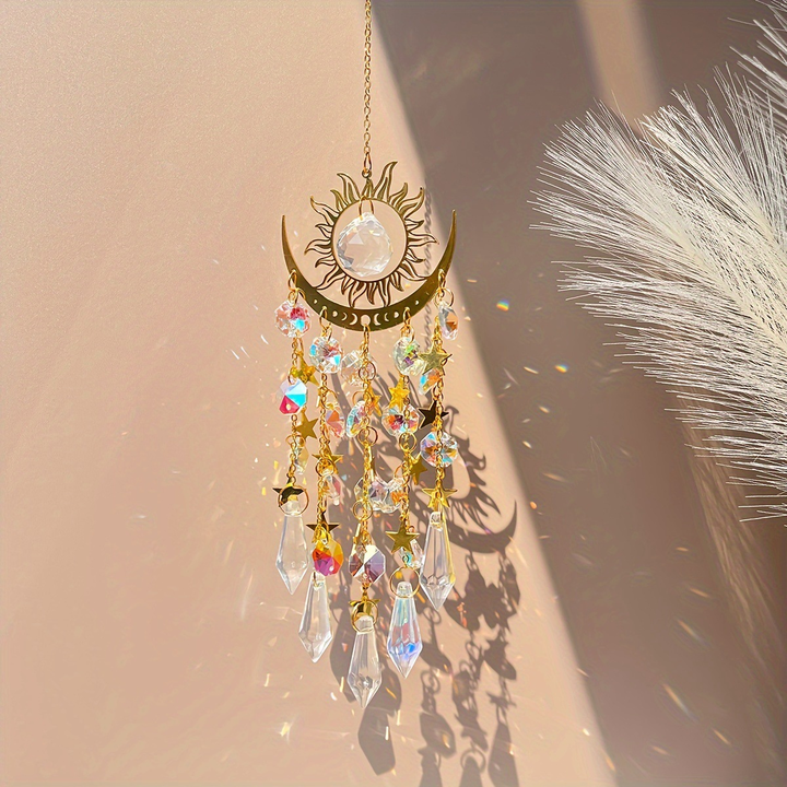 LightCatcher – Crystal Suncatcher Hanging Decoration, Set of 2