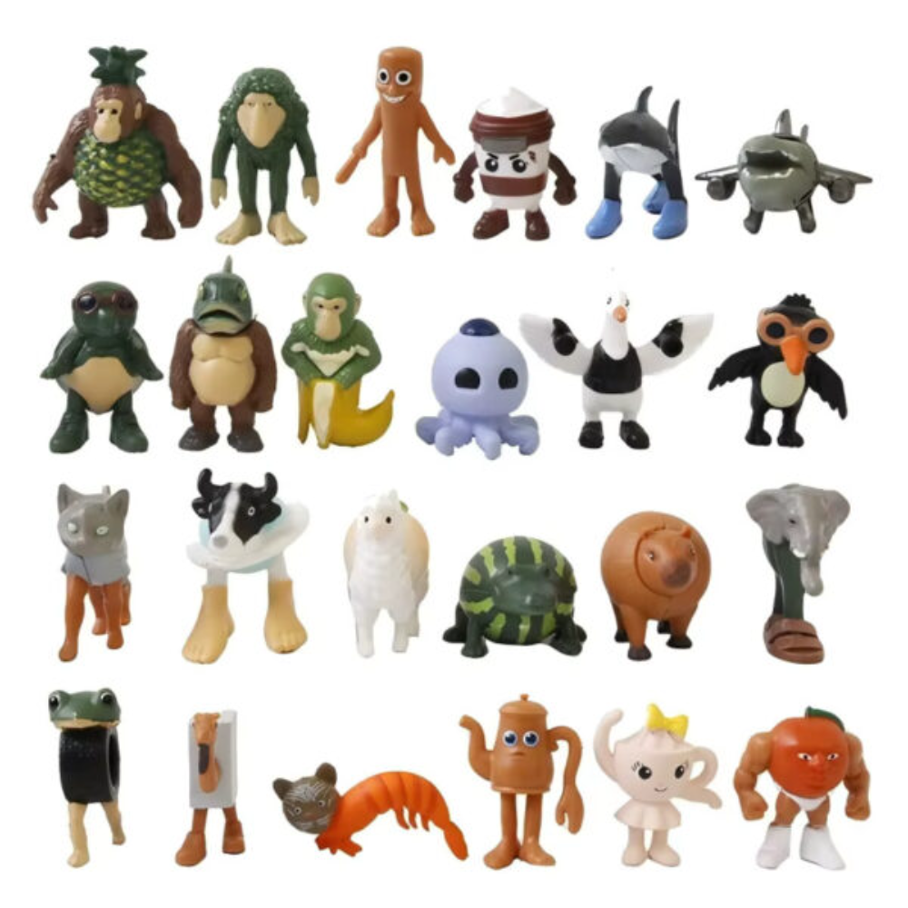 Advent calendar with 24 collectible figures – Reusable Christmas decoration