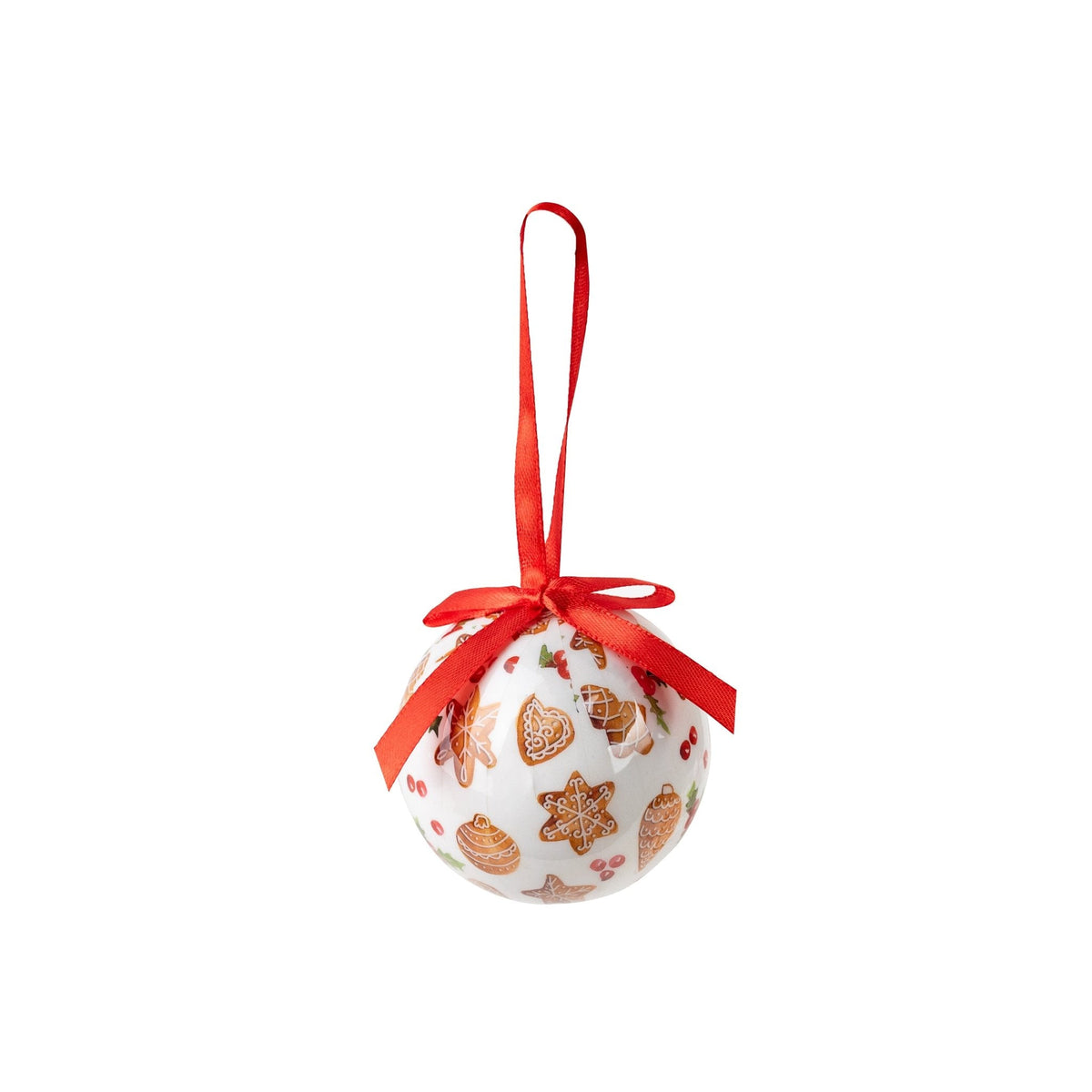 "Gingerbread" sphere box, 15 pieces
