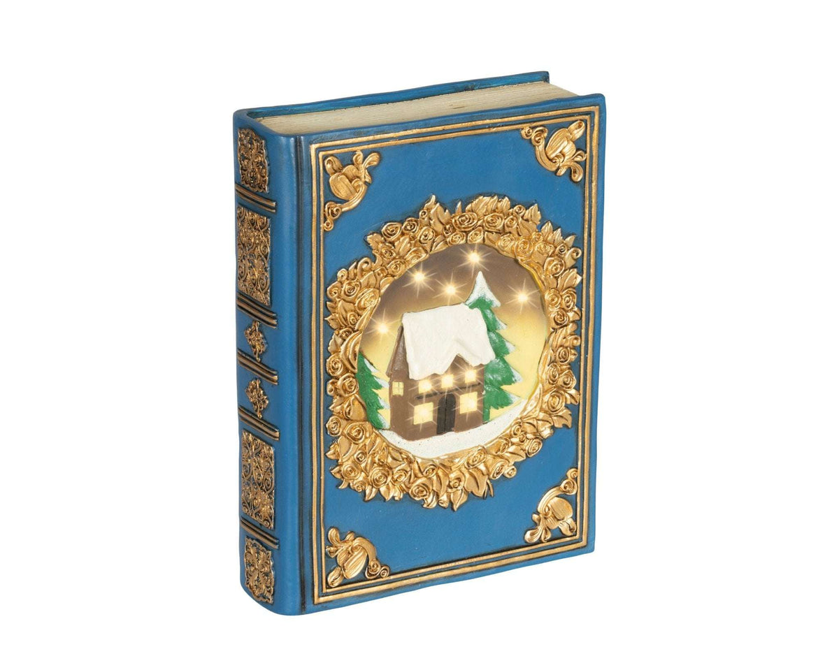LED Christmas Book Value Set – 3-piece set with gold foil embossing
