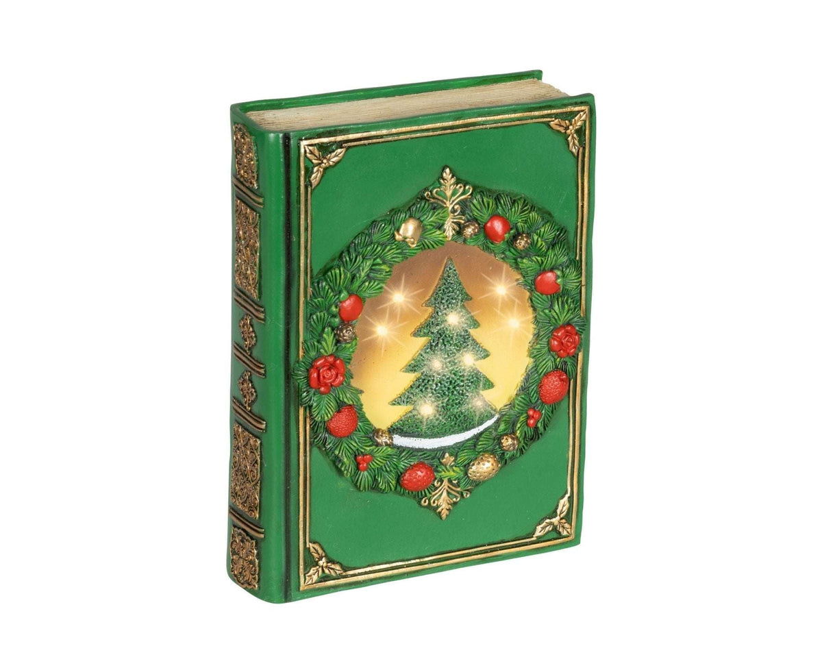 LED Christmas Book Value Set – 3-piece set with gold foil embossing
