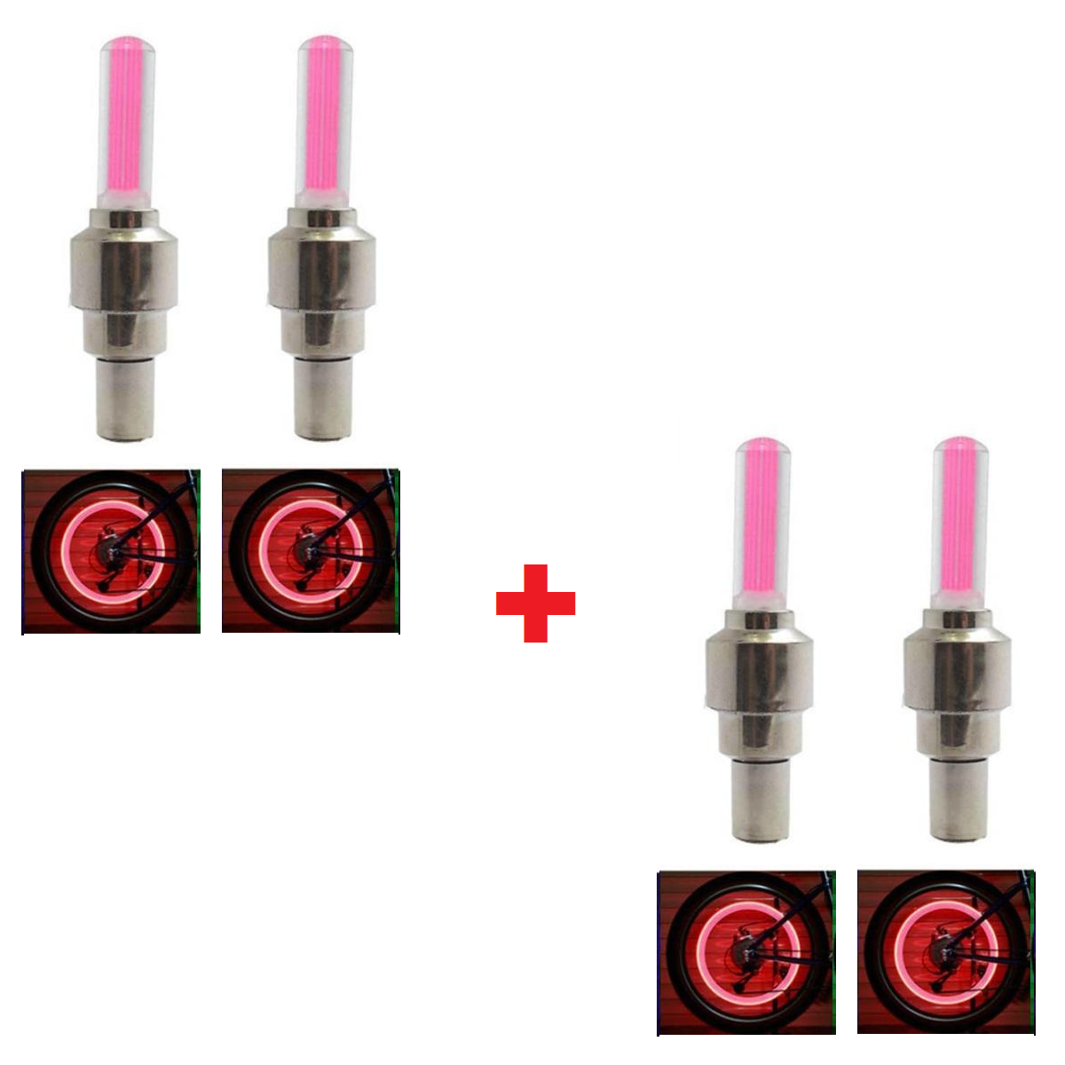 Ledsen ValveLights pink leuchtend