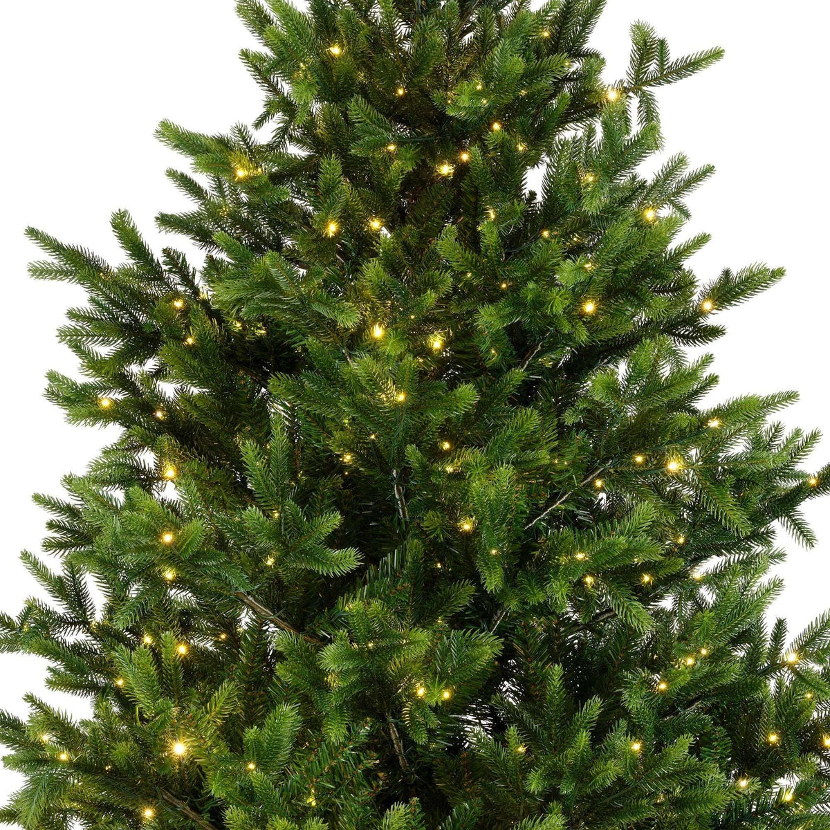 Premium Christmas Tree with LED Lights – Green or Snow-Covered