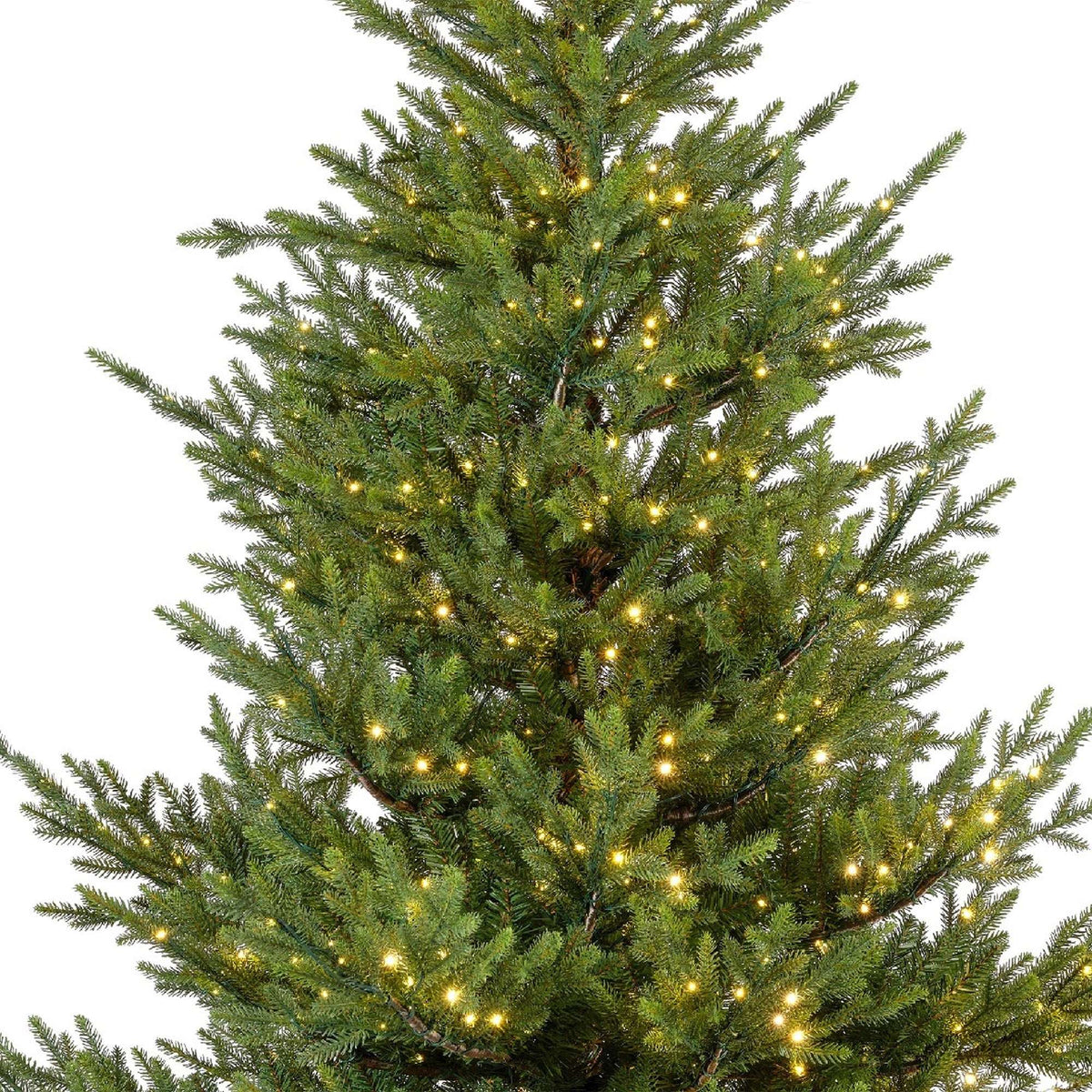 Premium Christmas Tree with LED Lights – Green or Snow-Covered
