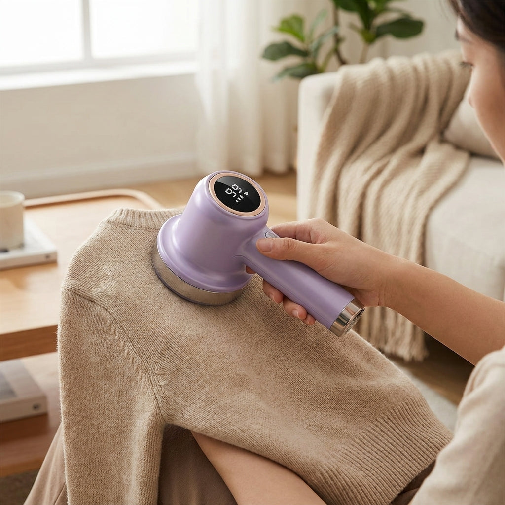 ElectricLint Rechargeable Fabric Shaver, Compact and Cordless
