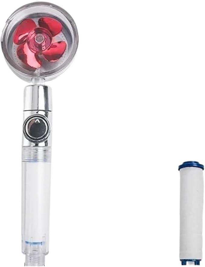 SpinShower 360-Degree Rotating High-Pressure Shower Head
