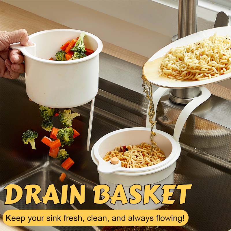 DrainEase – Multifunctional Sink Drain Basket