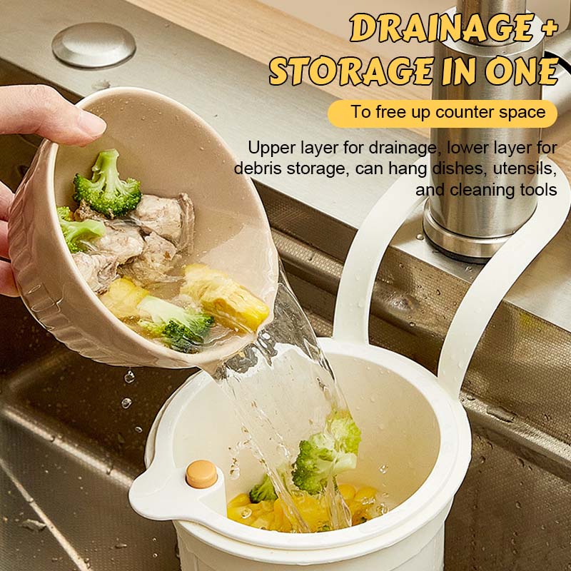 DrainEase – Multifunctional Sink Drain Basket
