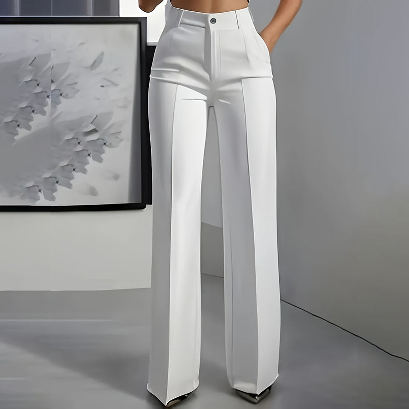 Suit Trousers Women's High-Waisted, Comfortable Fit
