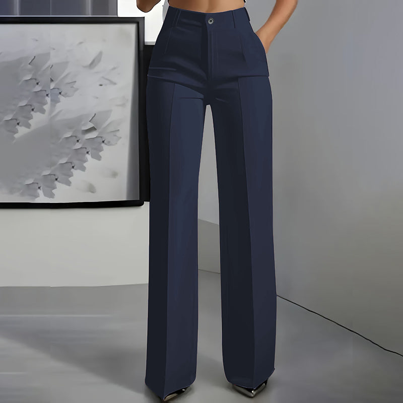 Suit Trousers Women's High-Waisted, Comfortable Fit