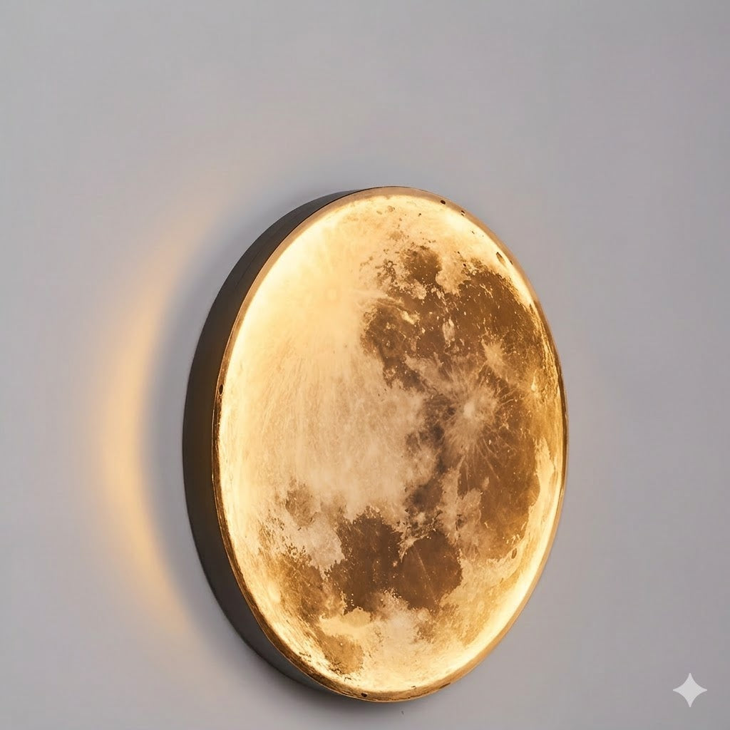 GlowingMoon 3D Moon Lamp With Soft LED Light